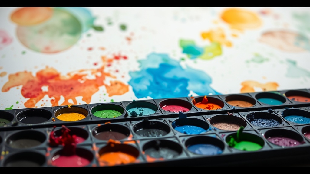 Mixing Your Own Watercolor Pan Sets from Loose Pigments