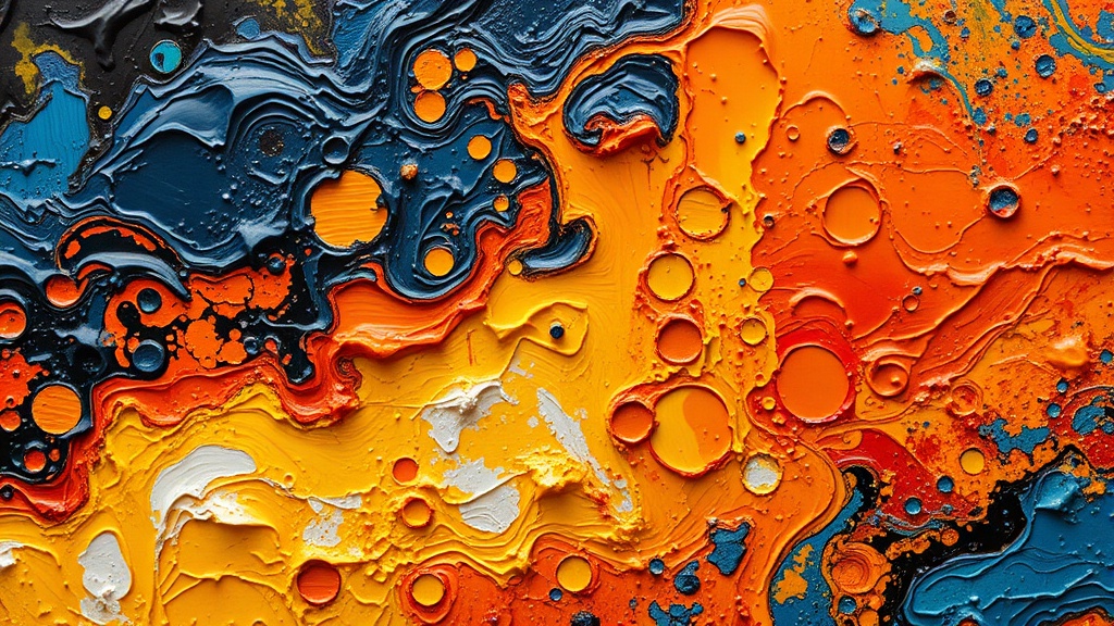 Working with High-Viscosity Acrylic Mediums for Surface Texture