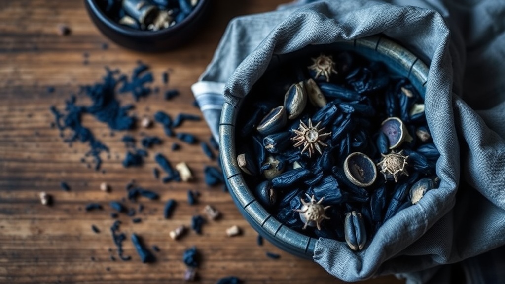 Natural Indigo Dyeing with Kitchen Scraps