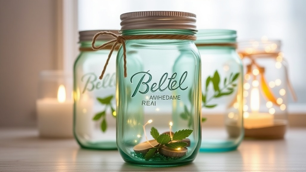 10 Creative Mason Jar Crafts to Transform Your Home Decor