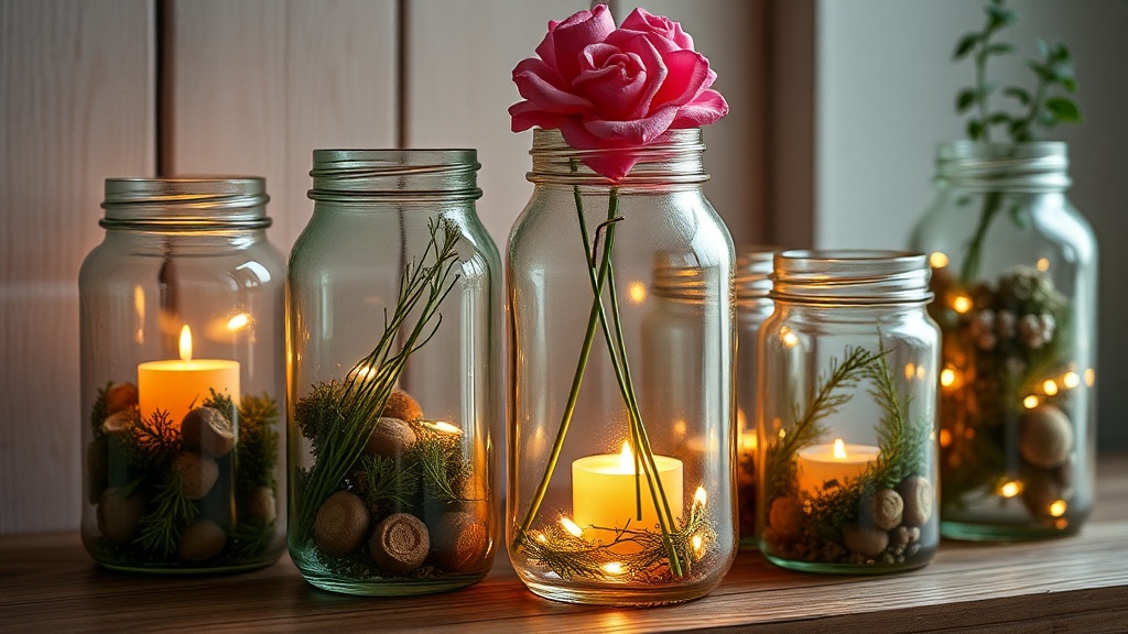 10 Creative Ways to Upcycle Old Jars Into Stunning Home Decor