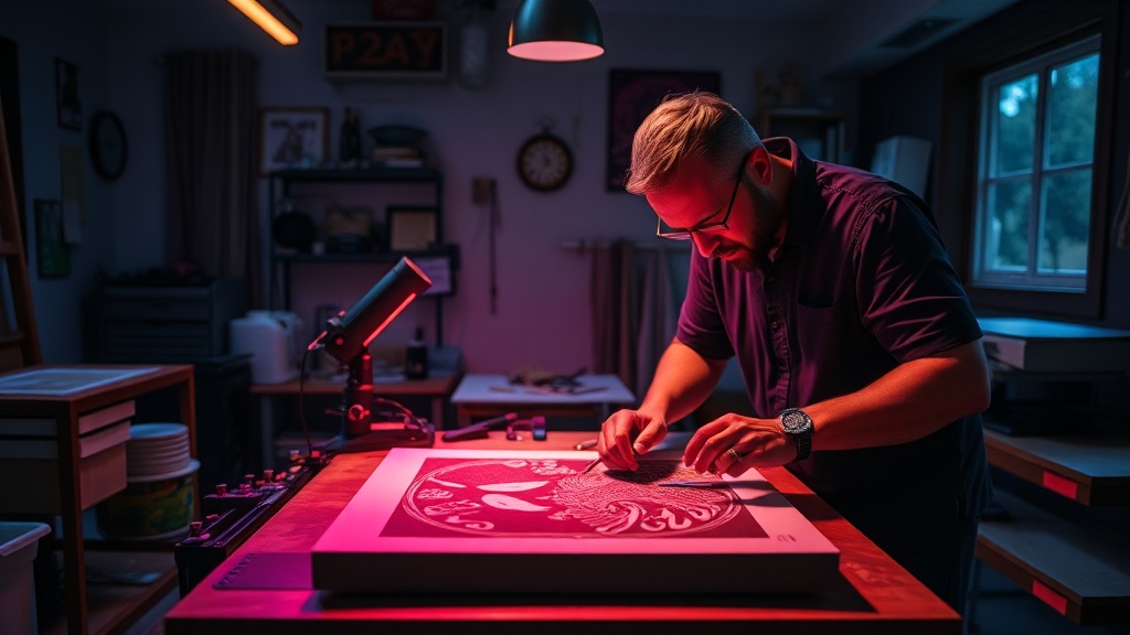 Building a High-Quality Linocut Printmaking Setup