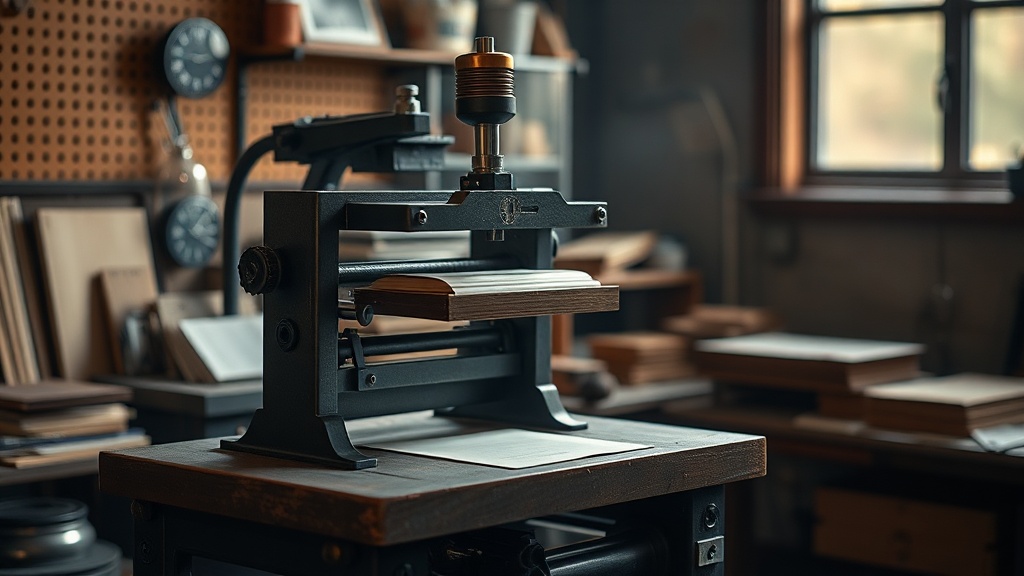 Can You Build a Working Printing Press from Scratch for Under $50?