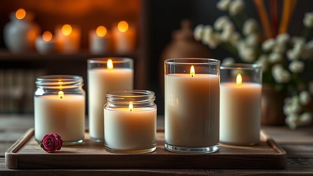 How to Make Beautiful Hand-Poured Soy Candles at Home