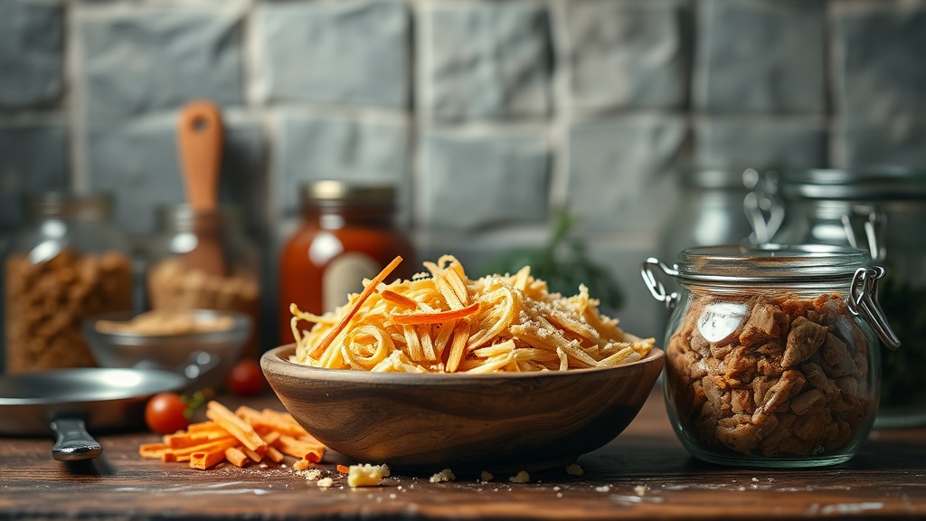 7 Unusual Textures from Kitchen Pantry Staples