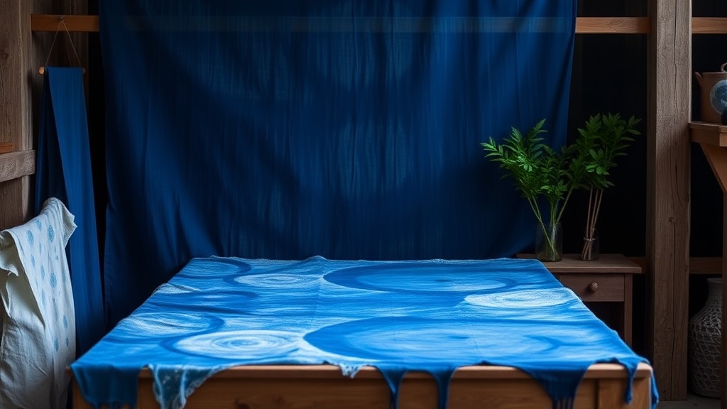 Building a Natural Indigo Dye Studio at Home