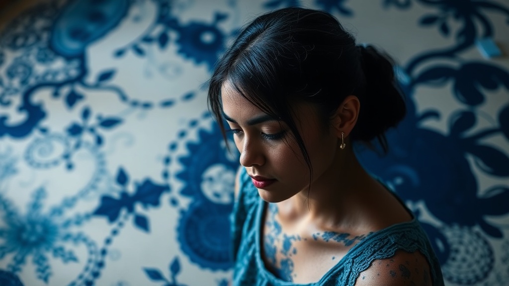 Finding Depth with Indigo and Natural Blue Pigments