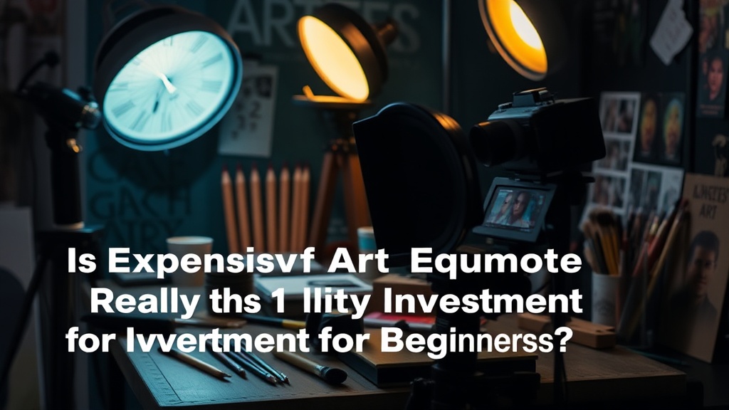 Is Expensive Art Equipment Really Worth the Investment for Beginners?
