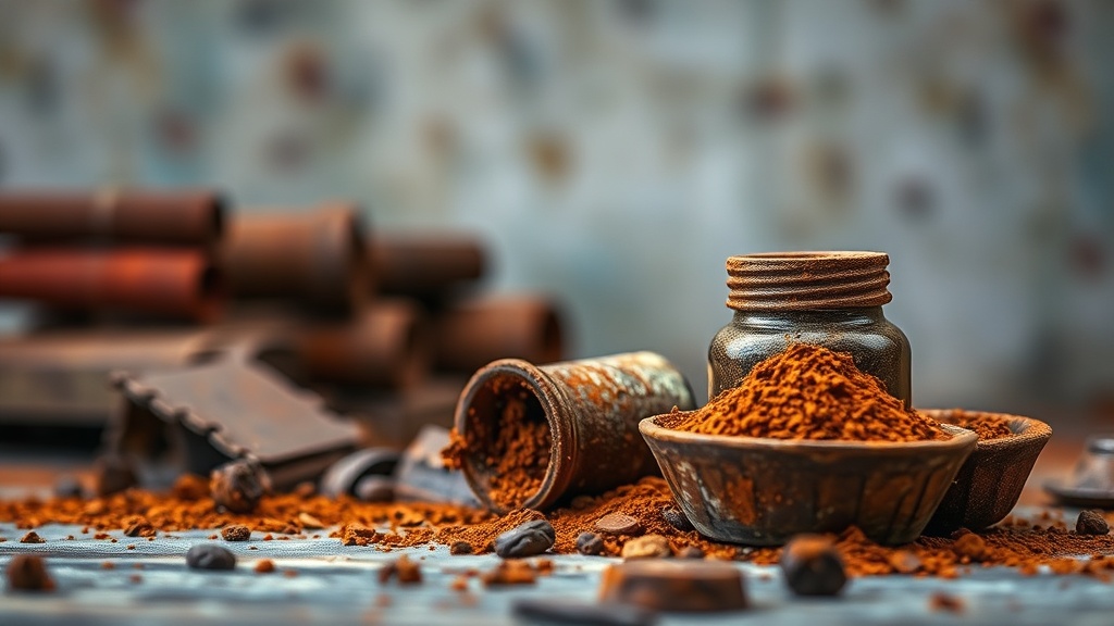 Transforming Rust into Rich Earthy Pigments