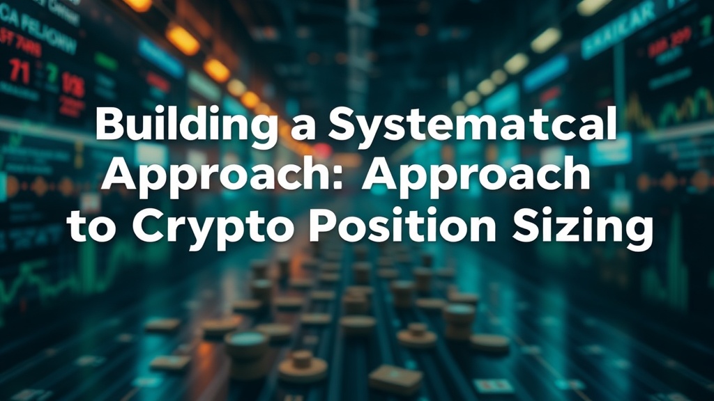 Building a Systematic Approach to Crypto Position Sizing