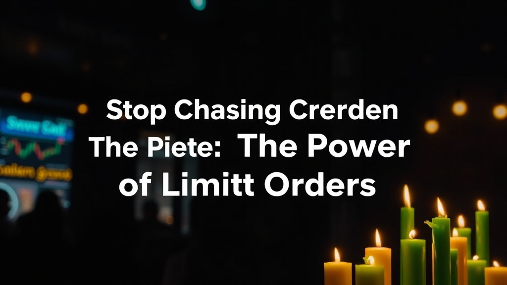 Stop Chasing Green Candles: The Power of Limit Orders