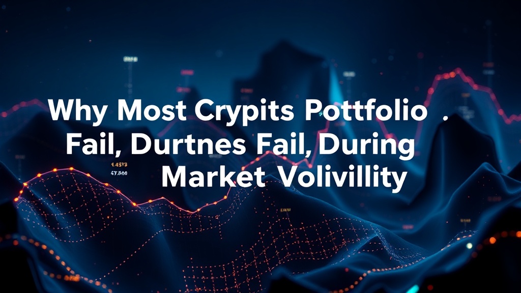 Why Most Crypto Portfolios Fail During Market Volatility