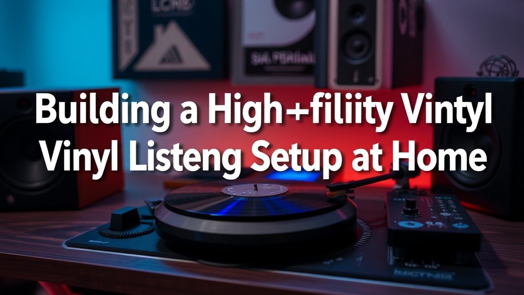 Building a High-Fidelity Vinyl Listening Setup at Home