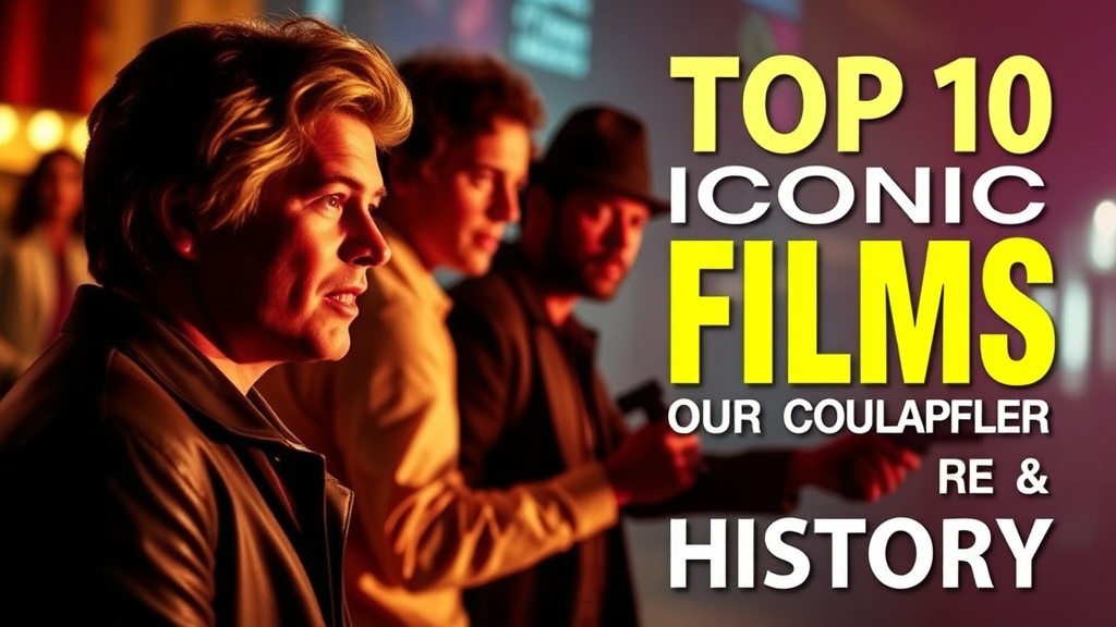 Top 10 Iconic Films That Shaped Our Culture & History