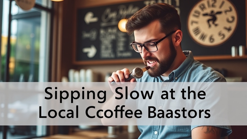 Sipping Slow at the Local Coffee Roasters