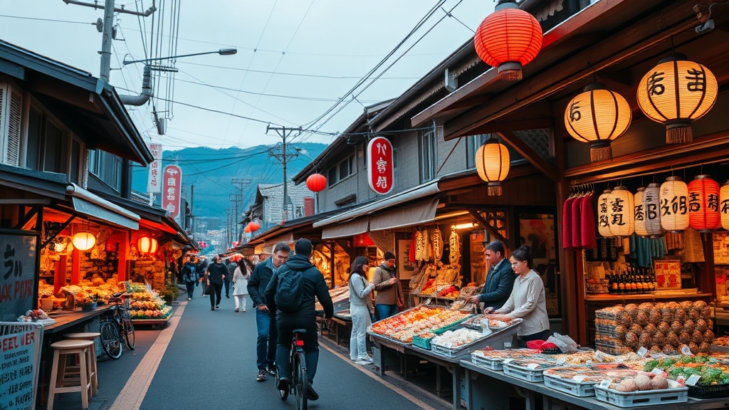 6 Best Local Markets to Visit During a Cycling Tour in Japan
