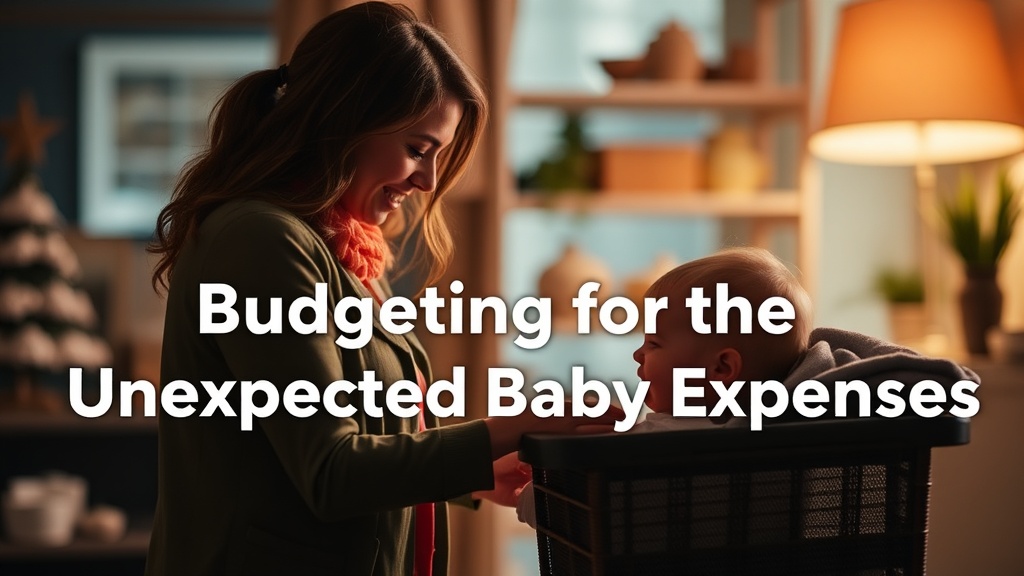 Budgeting for the Unexpected Baby Expenses