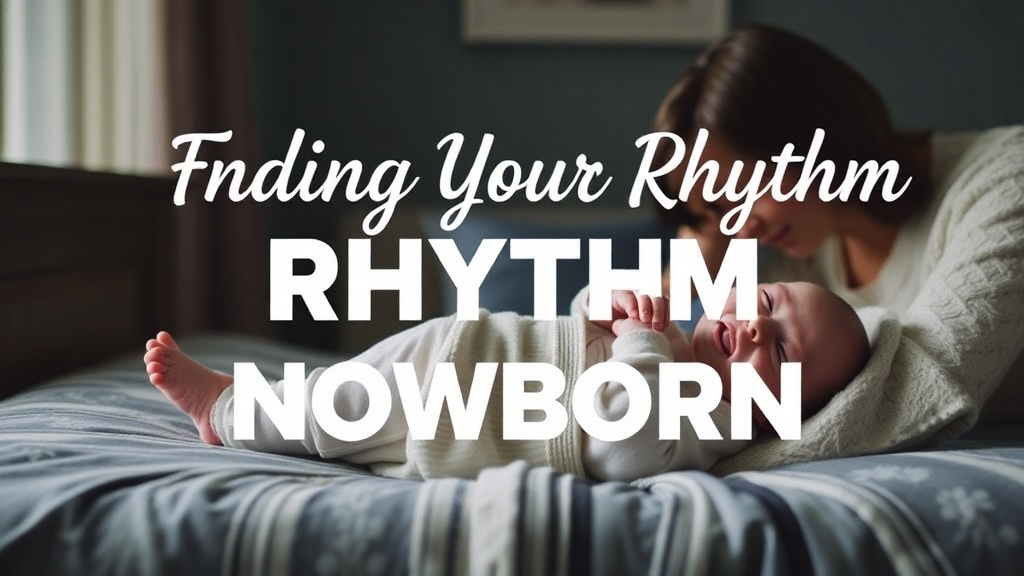 Finding Your Rhythm with a Newborn Routine