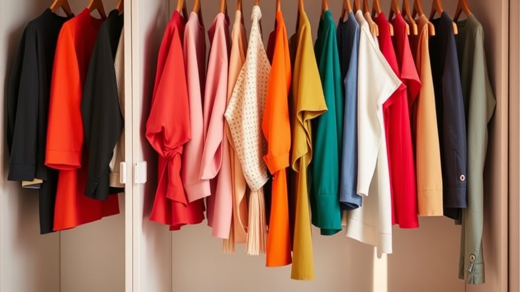 A Simpler Way to Organize Your Wardrobe by Color