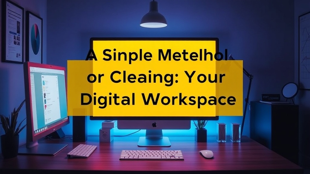 A Simple Method for Clearing Your Digital Workspace