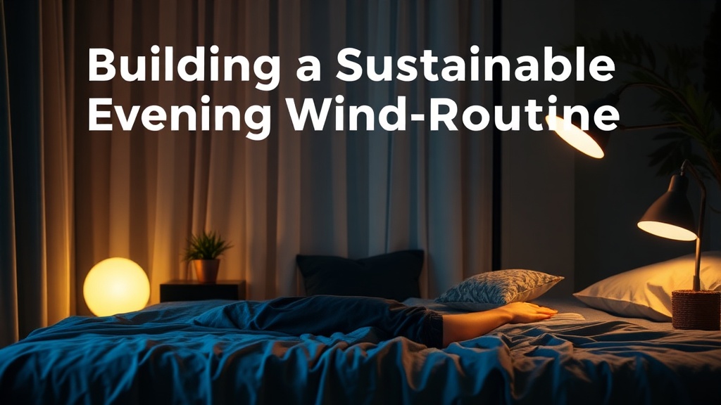 Building a Sustainable Evening Wind-Down Routine