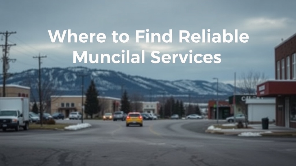 Where to Find Reliable Municipal Services in Dawson Creek