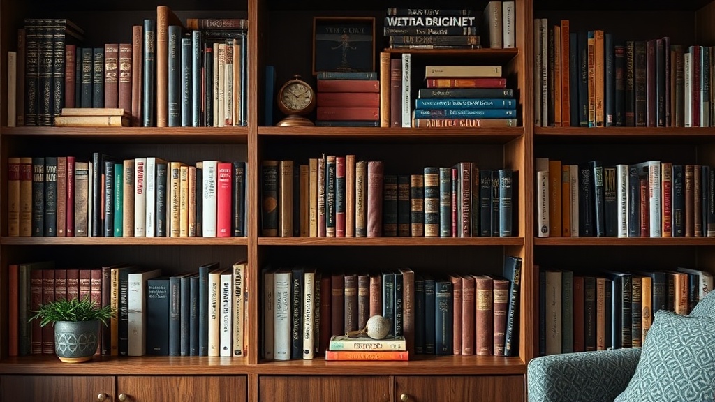 A Simple Way to Fix Your Drab Bookshelf