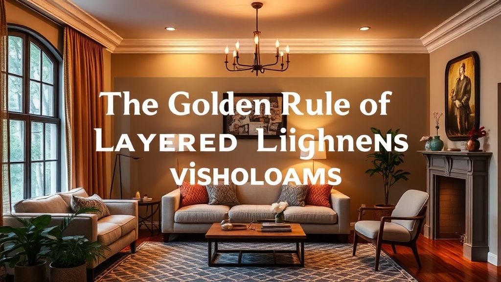 The Golden Rule of Layered Lighting for Cozy Rooms