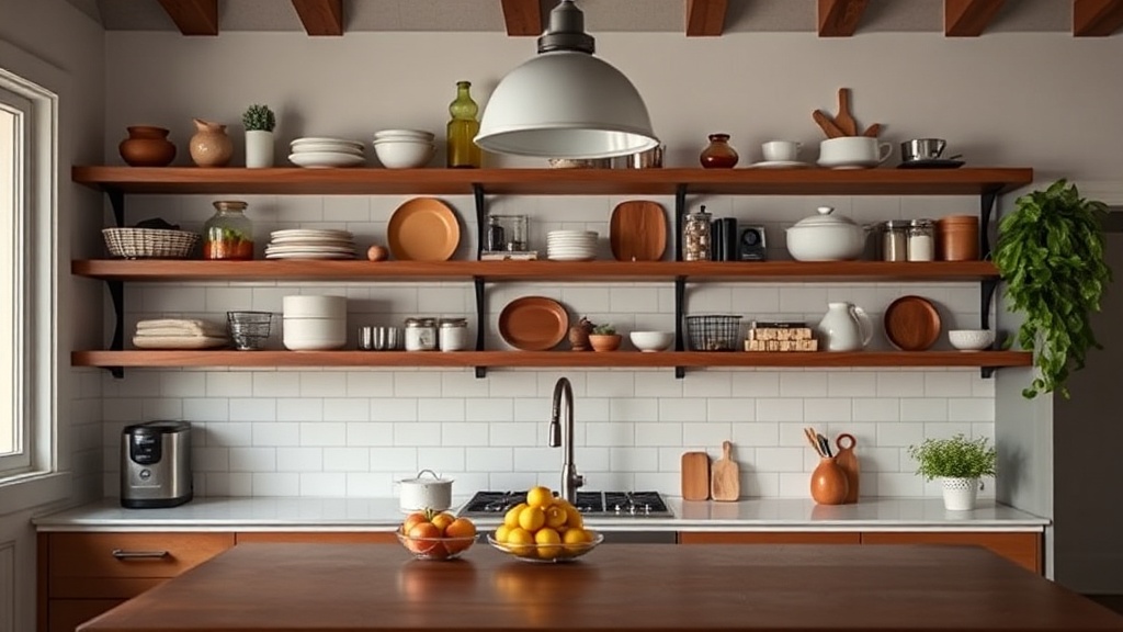 9 Open-Shelving Moves That Make a Kitchen Look Collected, Not Cluttered