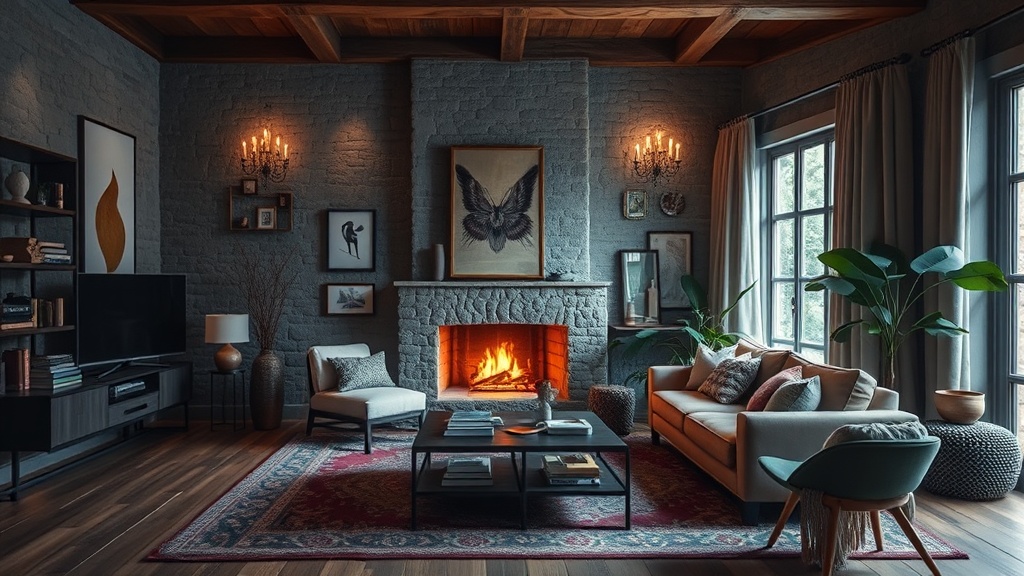 Curating a Sensory Sanctuary: Layering Textures for a Cozy Living Room