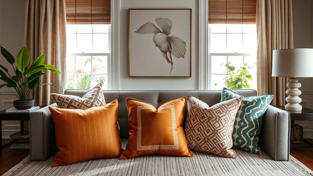 How to Arrange Throw Pillows Like a Professional Designer