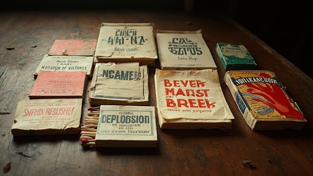 The Honesty of Small Things: What Vintage Matchbooks Teach Us About Typographic Intention