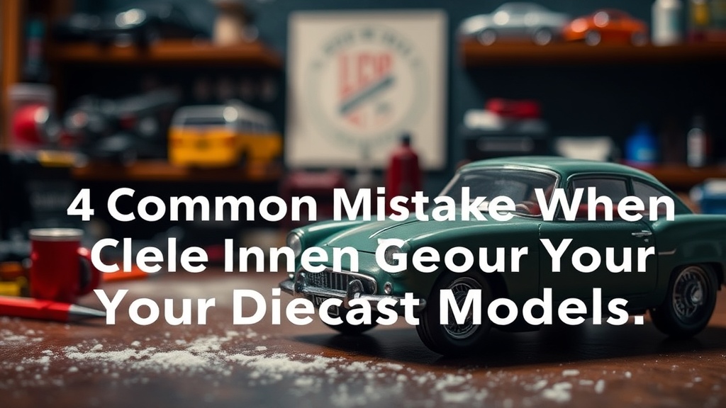 4 Common Mistakes When Cleaning Your Diecast Models