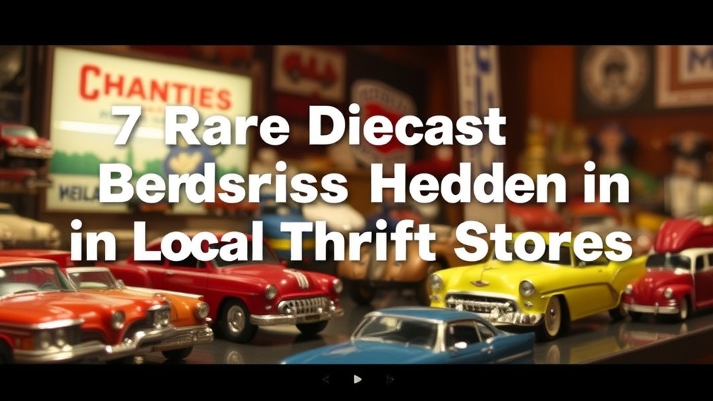 7 Rare Diecast Brands Hidden in Local Thrift Stores