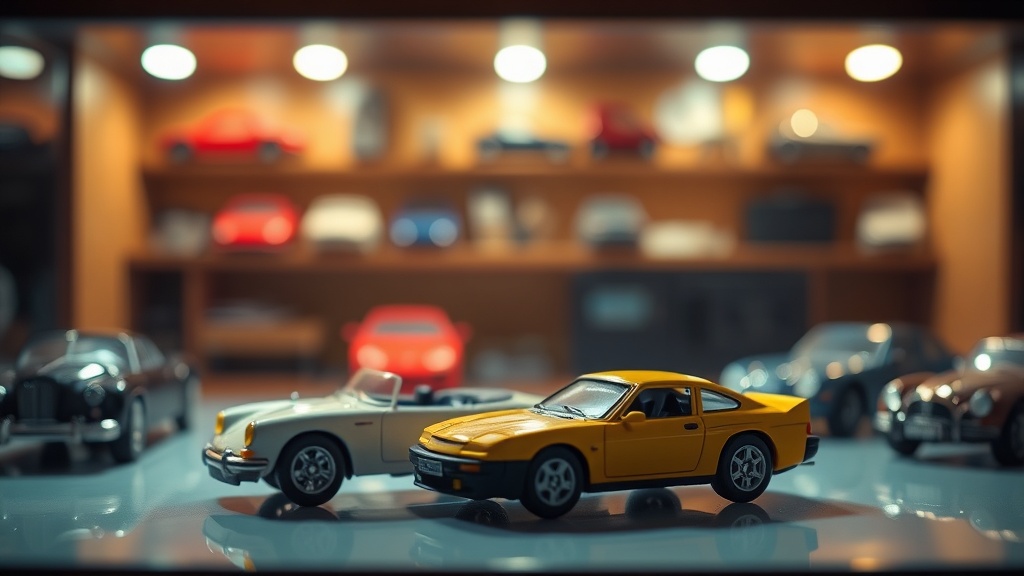 Choosing the Right Lighting for Your Diecast Display