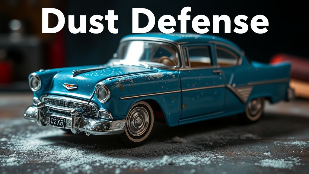 Dust Defense: Using Anti-Static Brushes to Protect Delicate Diecast Paint