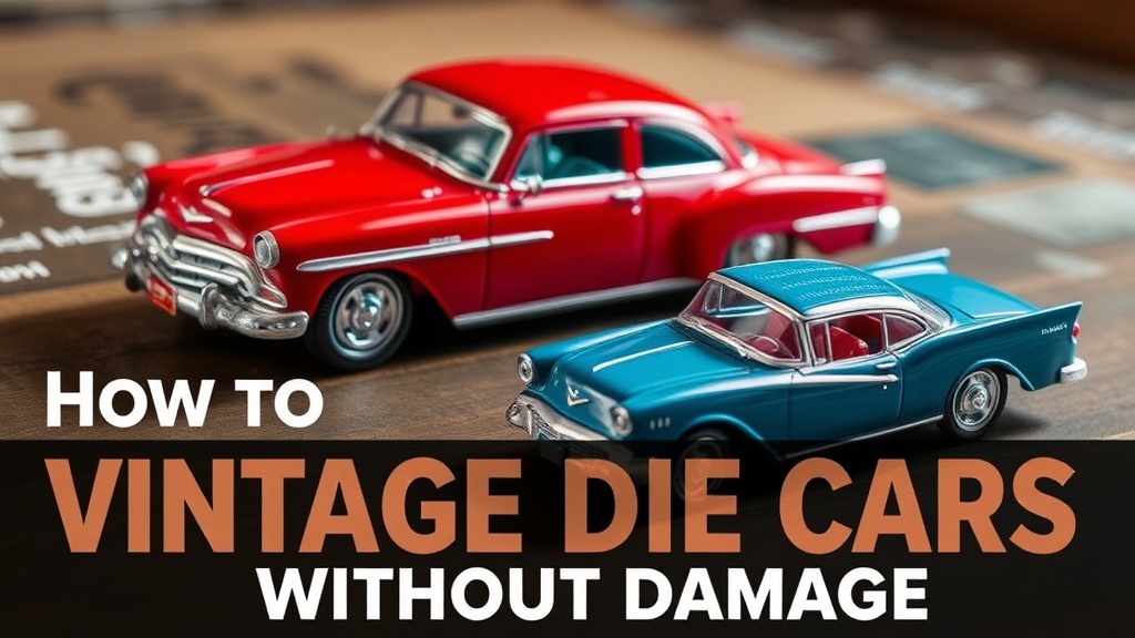 How to Clean and Restore Vintage Diecast Cars Without Damage