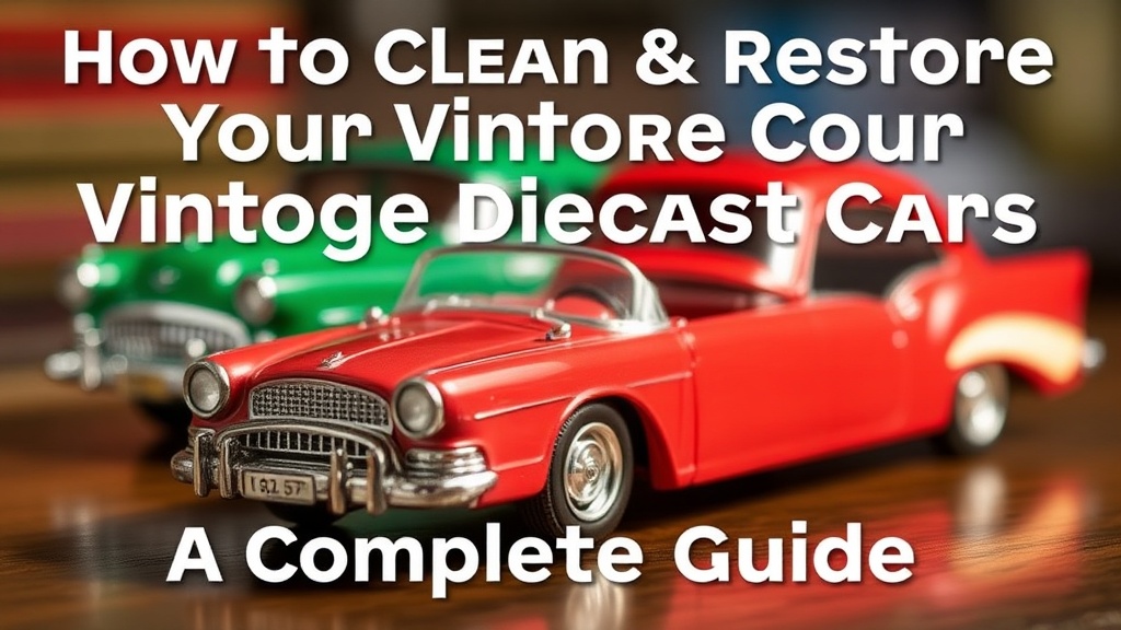 How to Clean and Restore Your Vintage Diecast Cars: A Complete Guide