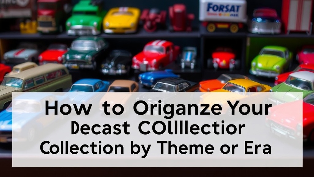 How to Organize Your Diecast Collection by Theme or Era