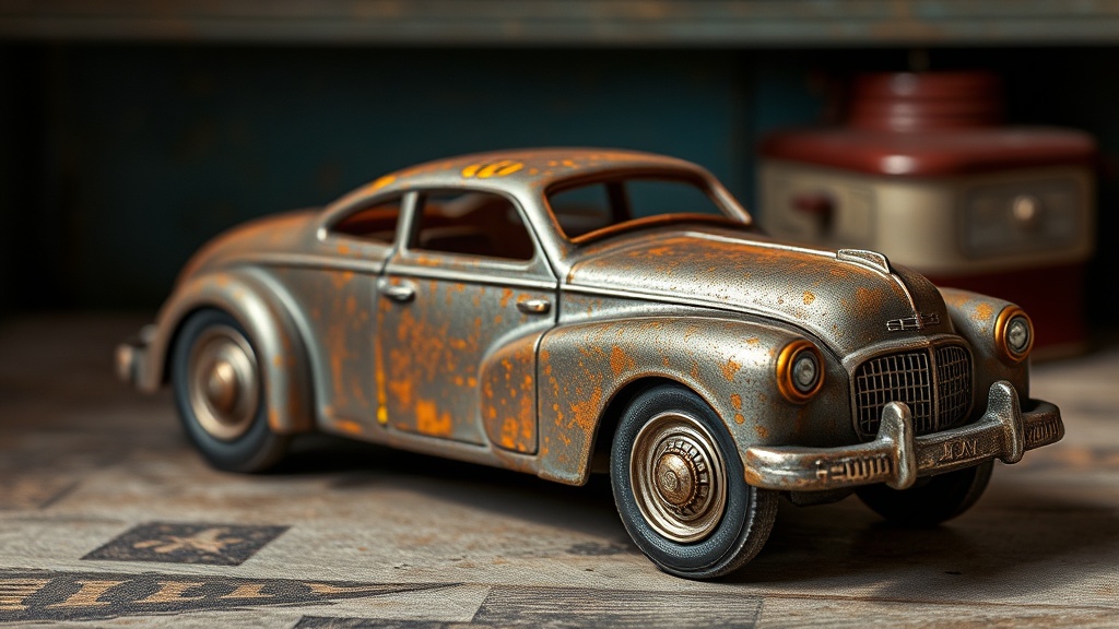 Removing Oxidation and Surface Tarnish from Vintage Diecast Metal