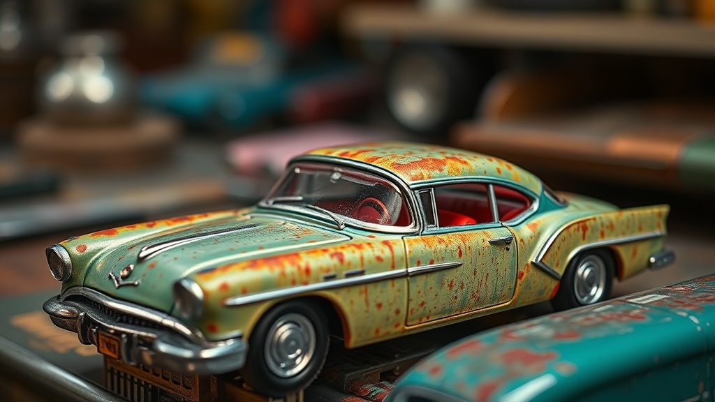 Rescuing Lost Paint: Restoring Oxidation and Scratches on Vintage Diecast Models