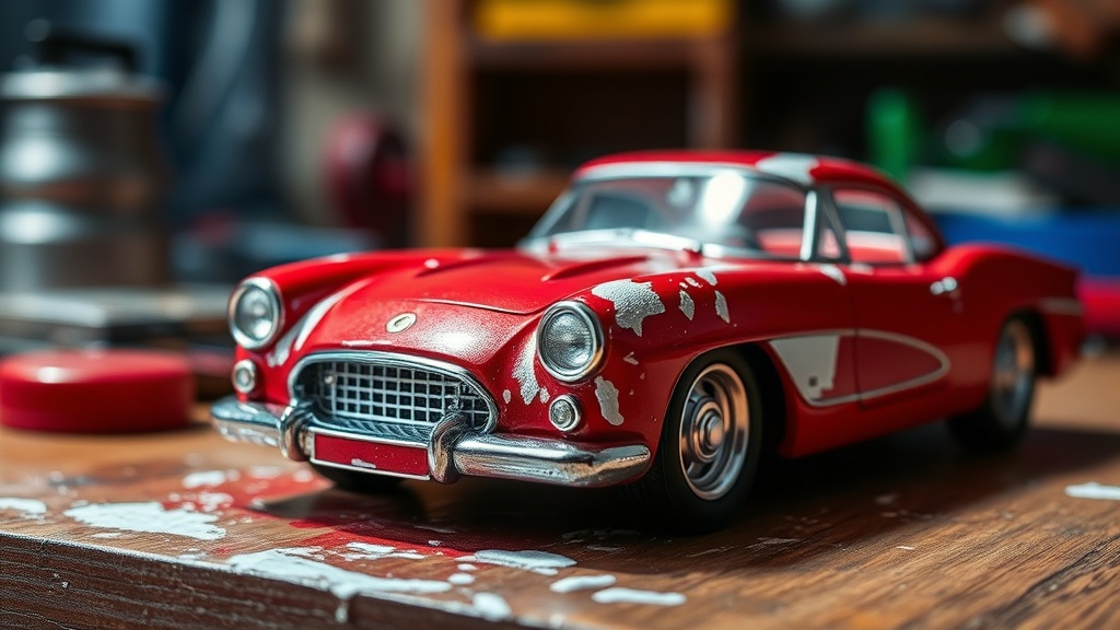 Why Your Diecast Model Paint is Peeling or Bubbling