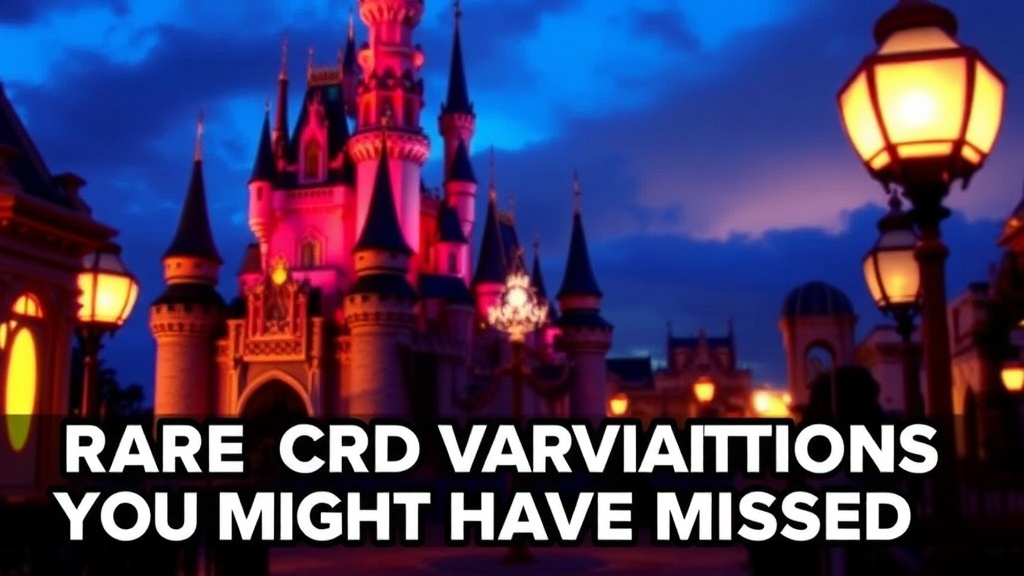 Rare Disney Card Variations You Might Have Missed