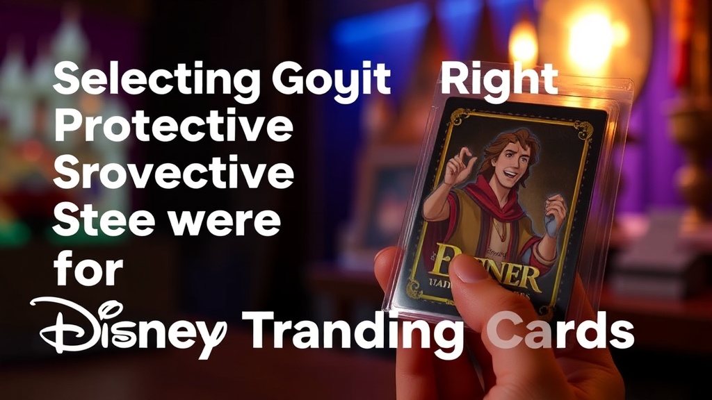 Selecting the Right Protective Sleeves for Disney Trading Cards