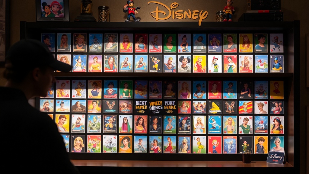 Setting Up a Professional Display for Your Disney Card Collection