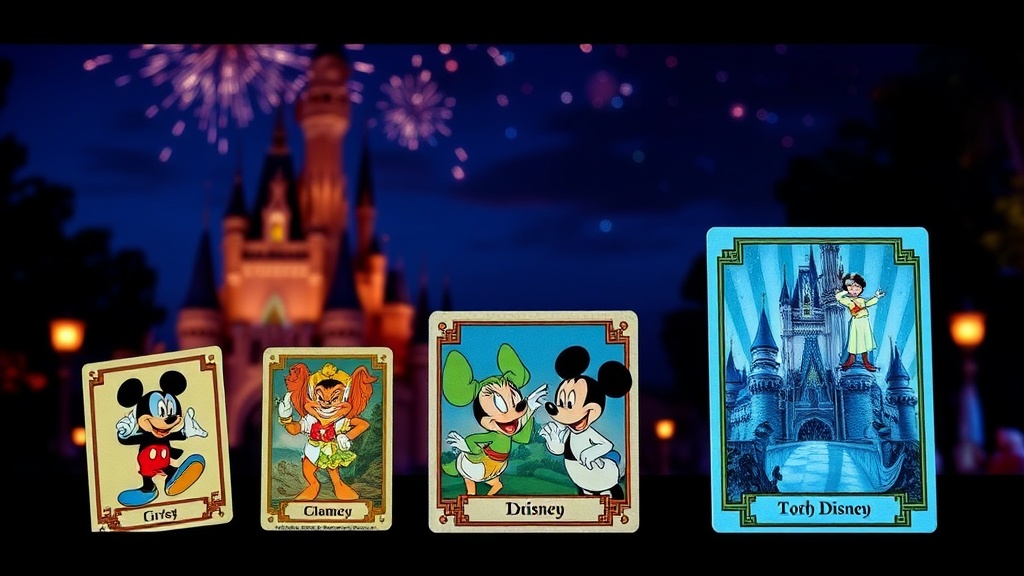 Tracing the Evolution of Disney Trading Card Designs