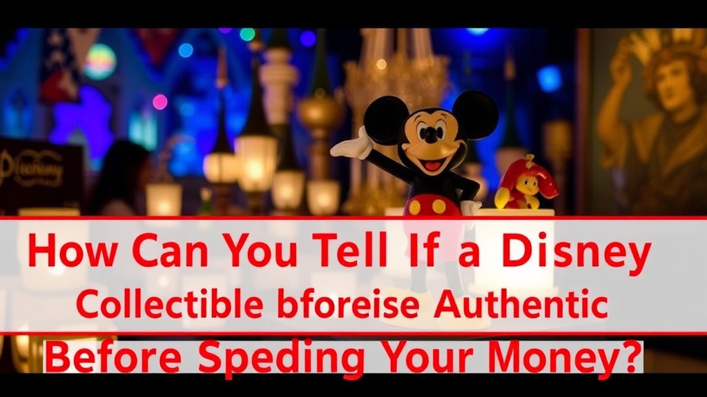 How Can You Tell If a Disney Collectible Is Authentic Before Spending Your Money?