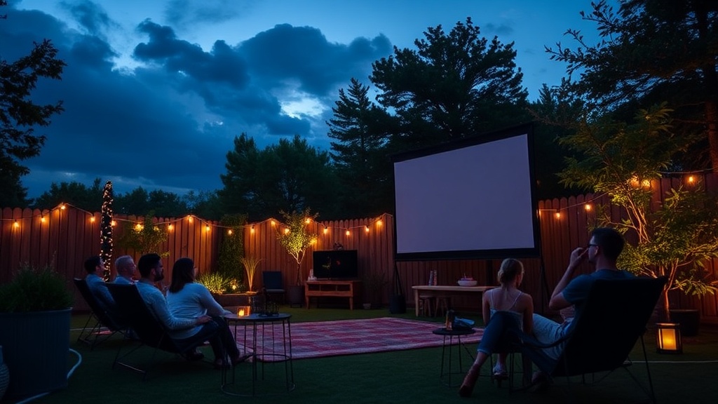 Create a Disney Inspired Backyard Cinema Experience