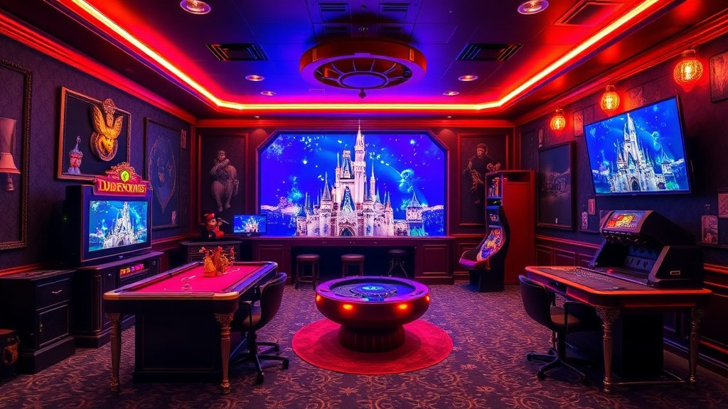 How to Build a Disney Themed Game Room