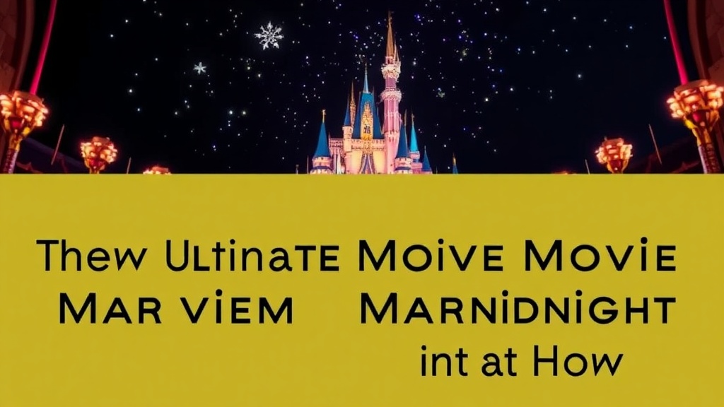 How to Plan the Ultimate Disney Movie Marathon Night at Home